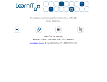 Tablet Screenshot of learn-it.com.au